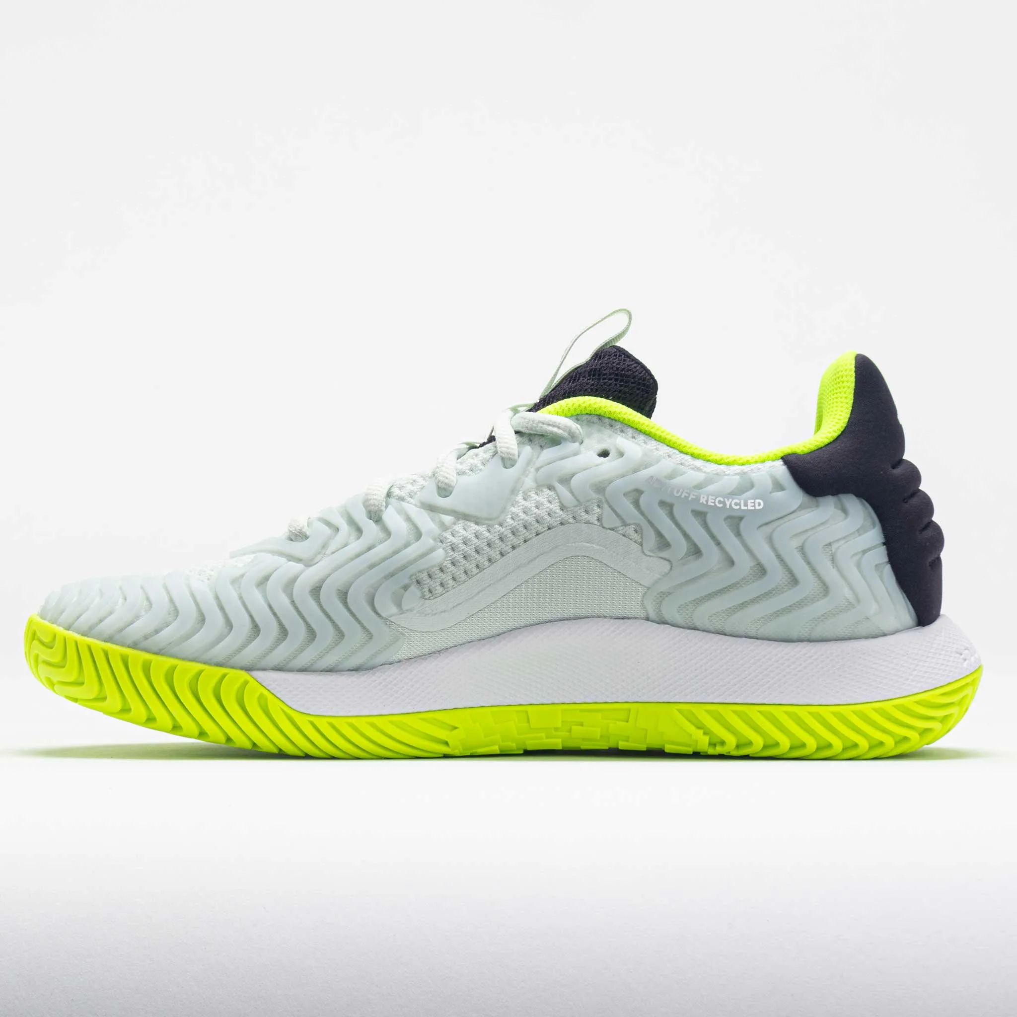 adidas SoleMatch Control Men's  Crystal Jade/White/Lucid Lemon running in an estuary area shoes running with a narrow toe box