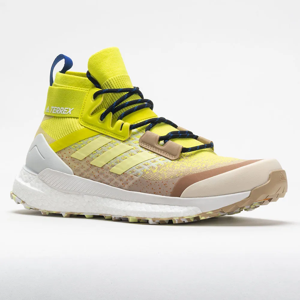 adidas Terrex Free Hiker Primeblue Men's  Beige Tone/Pulse Yellow extra - wide running shoes
