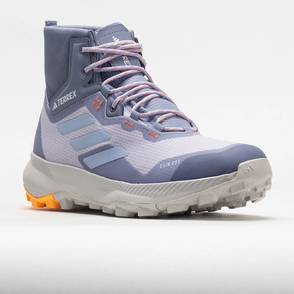 Wide fit adidas Terrex Hiker Rain.RDY Women's  Silver Dawn/Blue Dawn/Coral