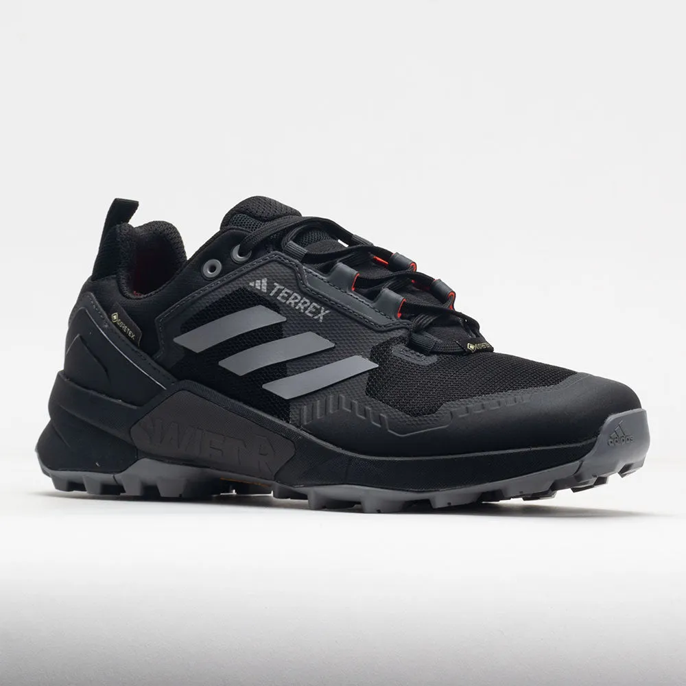 adidas Terrex Swift R3 GTX Men's  Black/Grey/Solar Red no - tie laces Comfort - First