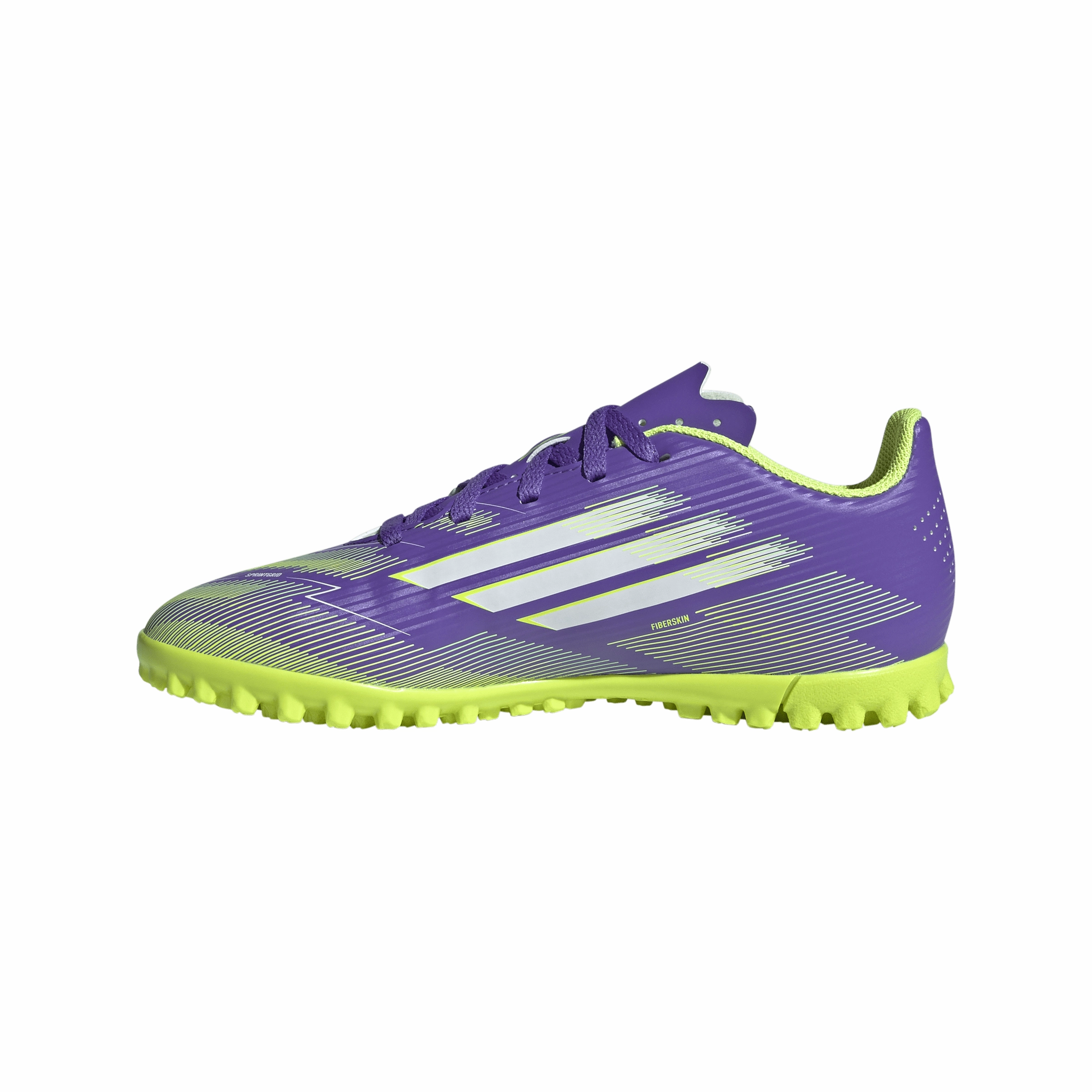 adidas F50 Club TF Turf Junior- Purrus/ FTWhite/Lucid Lemon Sports equipment