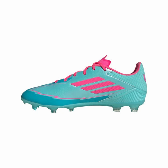 Starter Level Backyard Games adidas F50 League FG/MG MESSI Cleat Shoes - flash aqua/lucid pink/lucid cyan