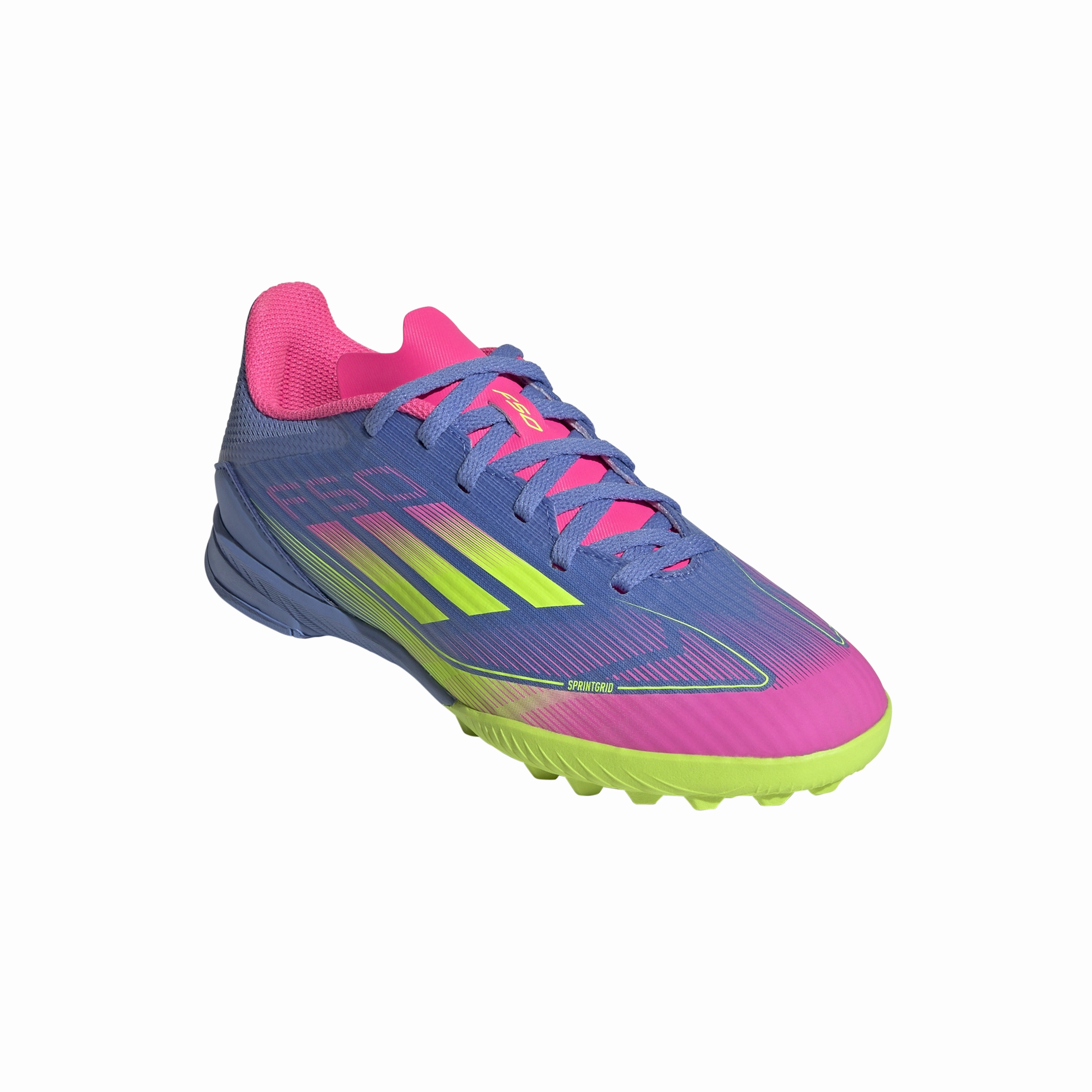 Grip Fit Flex Control adidas F50 League TF Turf Junior - Blufus/ Luclem/ LucPink