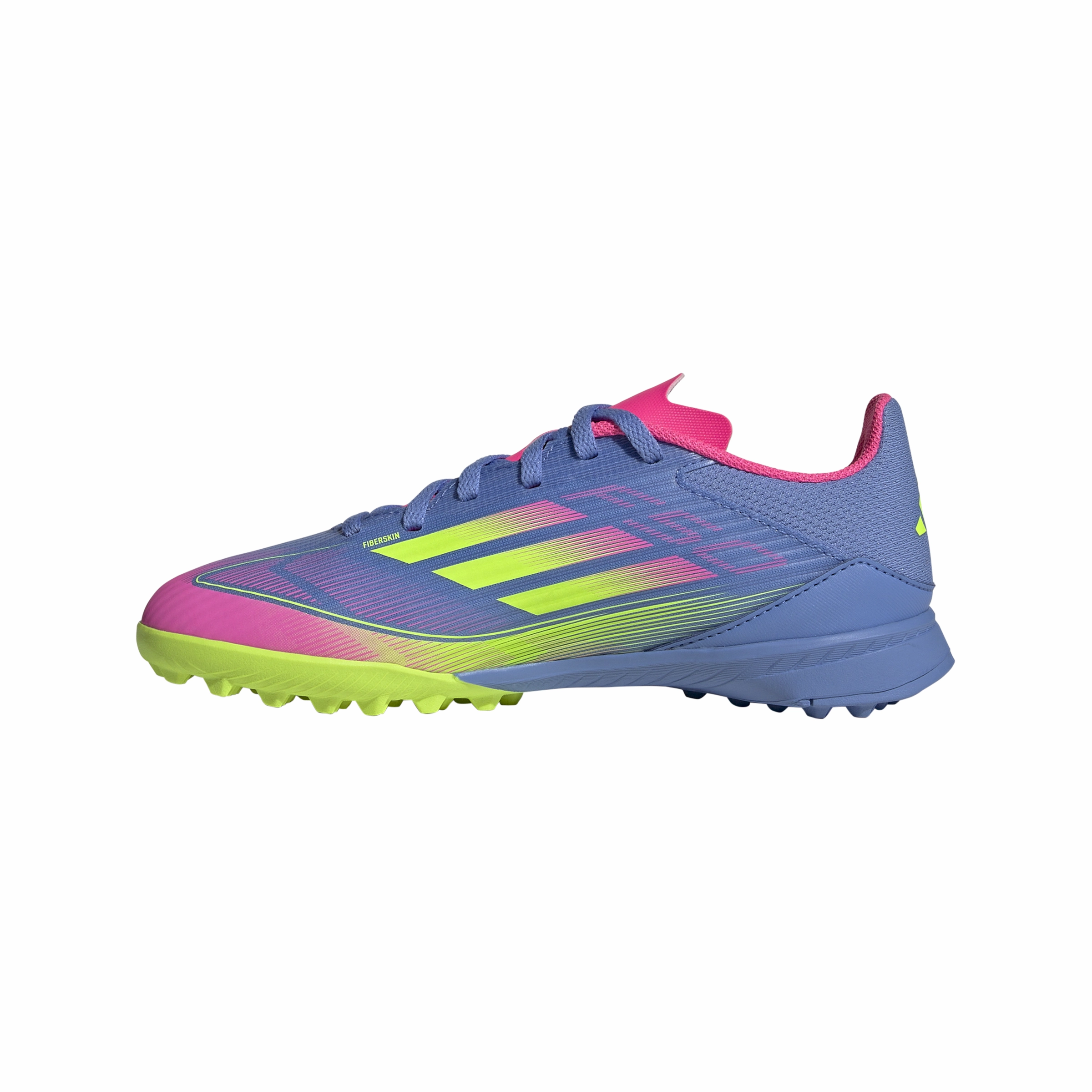 Training Intensity Stable Pivot adidas F50 League TF Turf Junior - Blufus/ Luclem/ LucPink