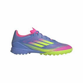 adidas F50 League TF Turf Shoes - Blufus/ Luclem/ LucPink Light Arch Kick Training