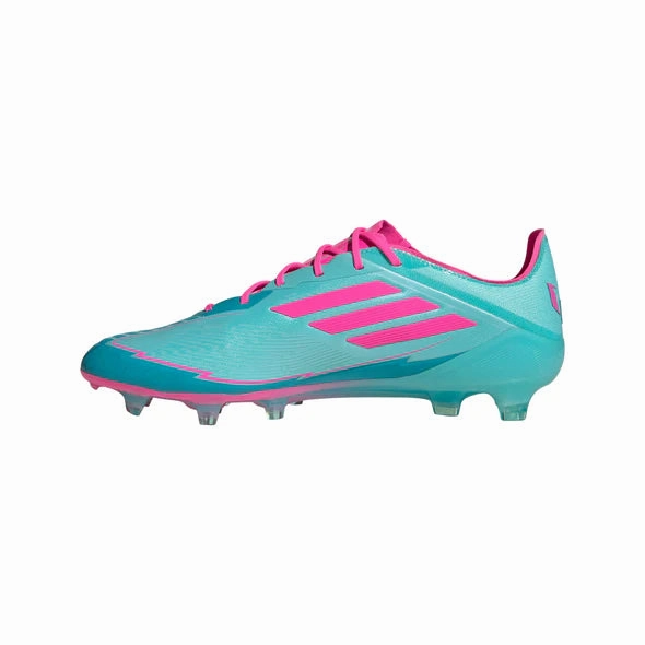 adidas F50 Messi Elite FG Firm Ground - flash aqua/lucid pink/lucid cyan Fast Control Turf Ready