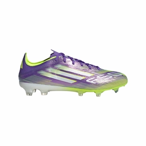 Performance Ready adidas F50 Pro FG Firm Ground - Ftwr Purple/ Core Black/Lucid Lemon