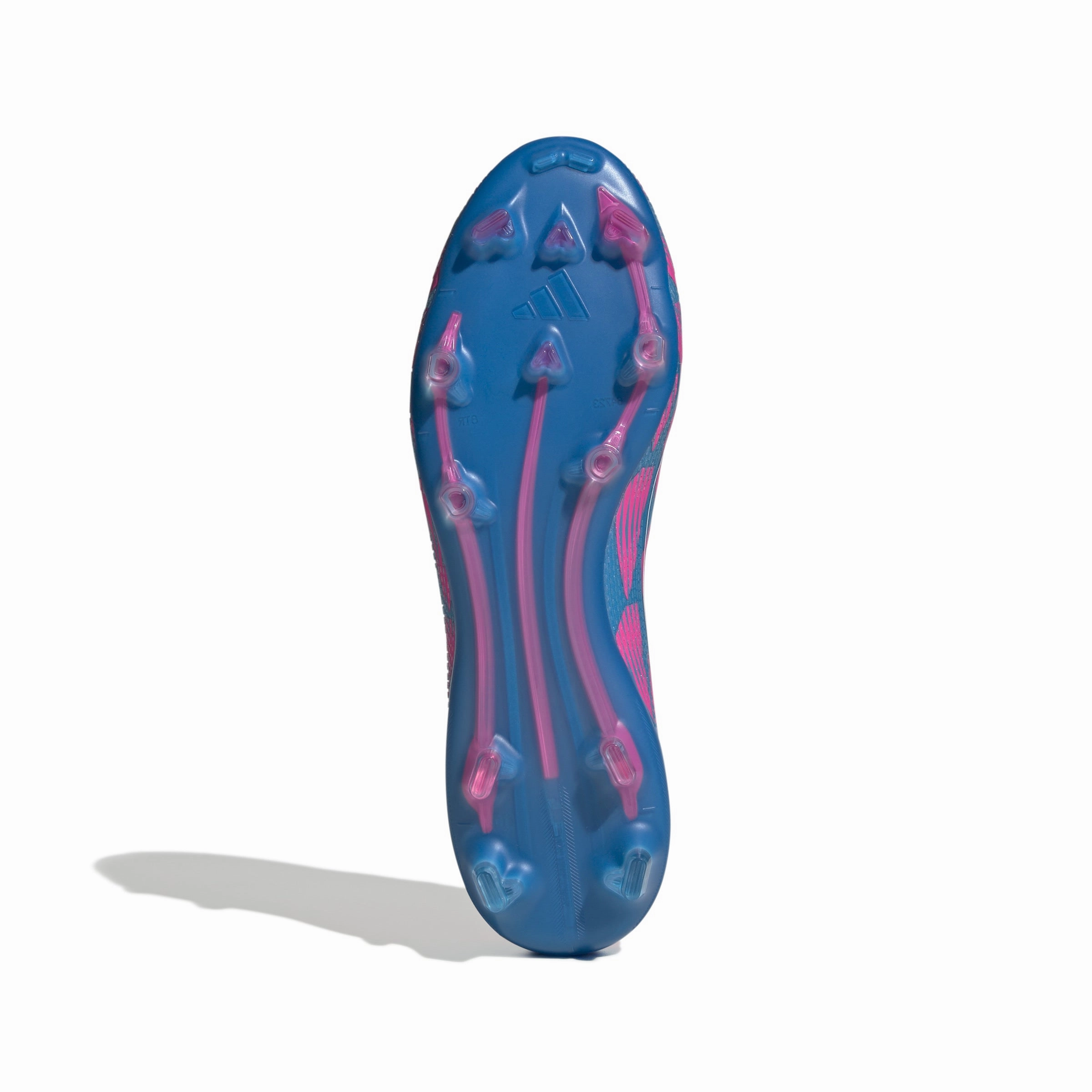 adidas F50 Pro FG Firm Ground - Solar Blue/ FTWhite/ Solar Pink Center Support