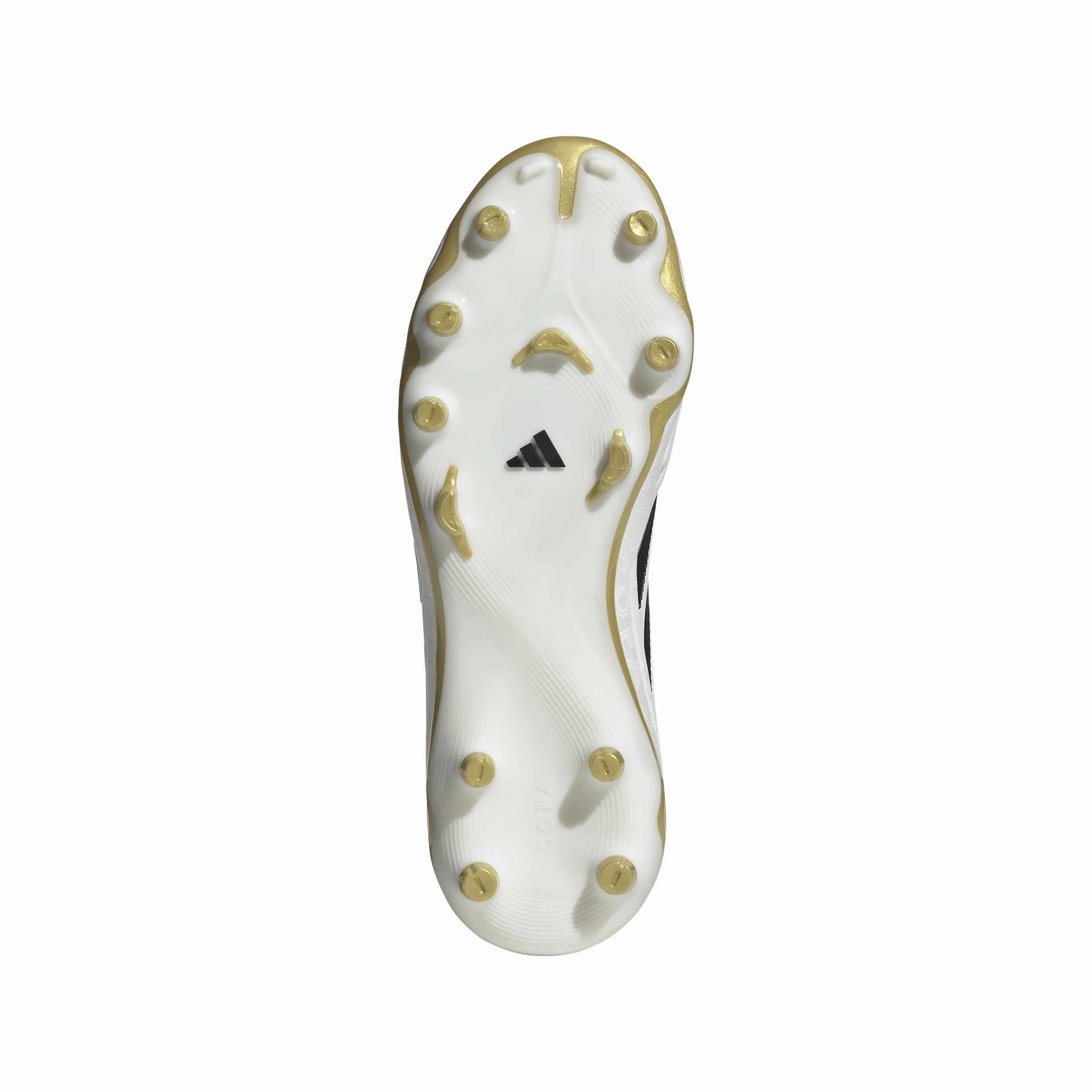 adidas Junior Copa Pure lll League FG Firm Ground Cleats - Ftwr White/Core Black/Gold Met Slim Profile Impact Support