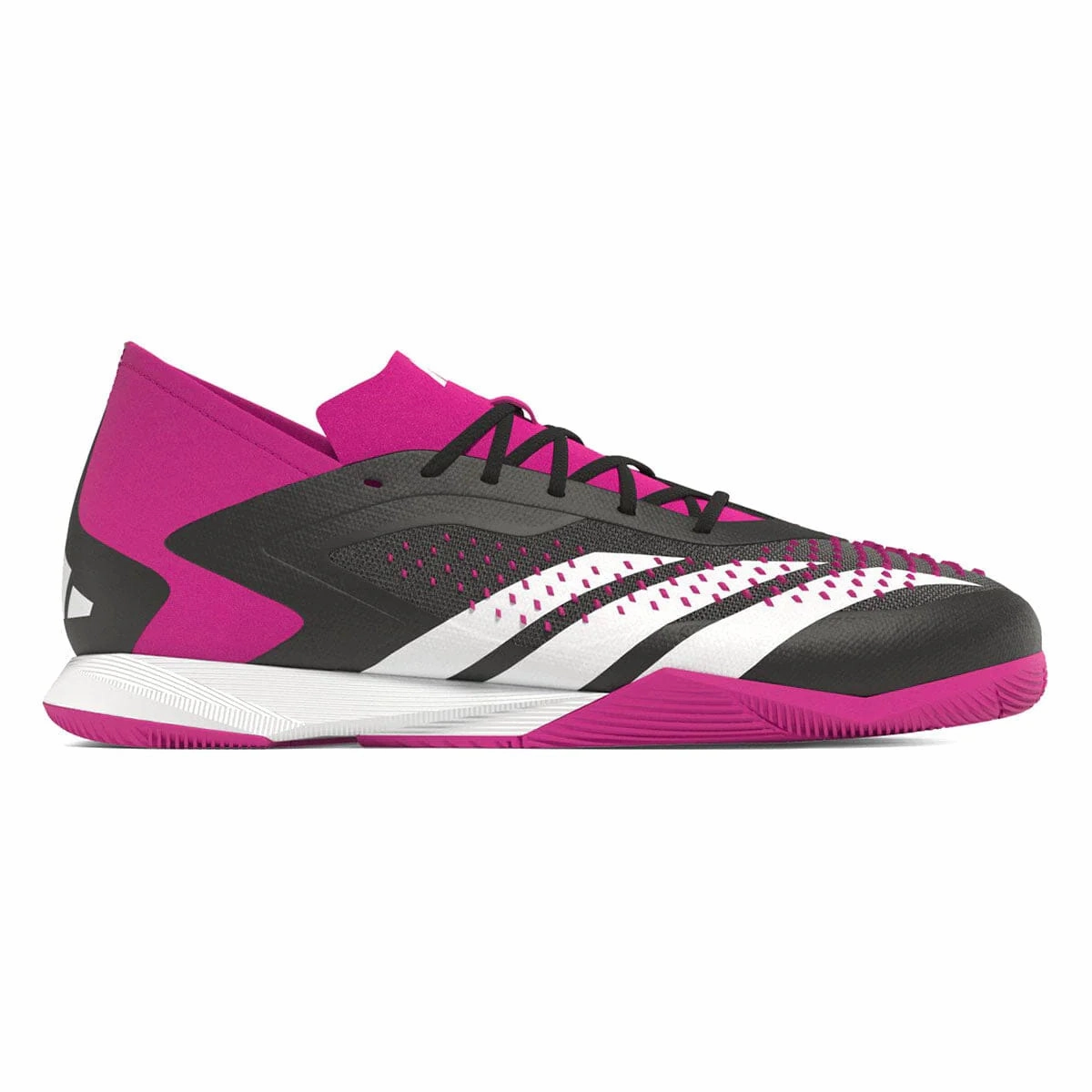 precision strike Fast Change adidas Predator Accuracy.1 IN Indoor Shoes  - Core Black / Cloud White / Team Shock Pink 2