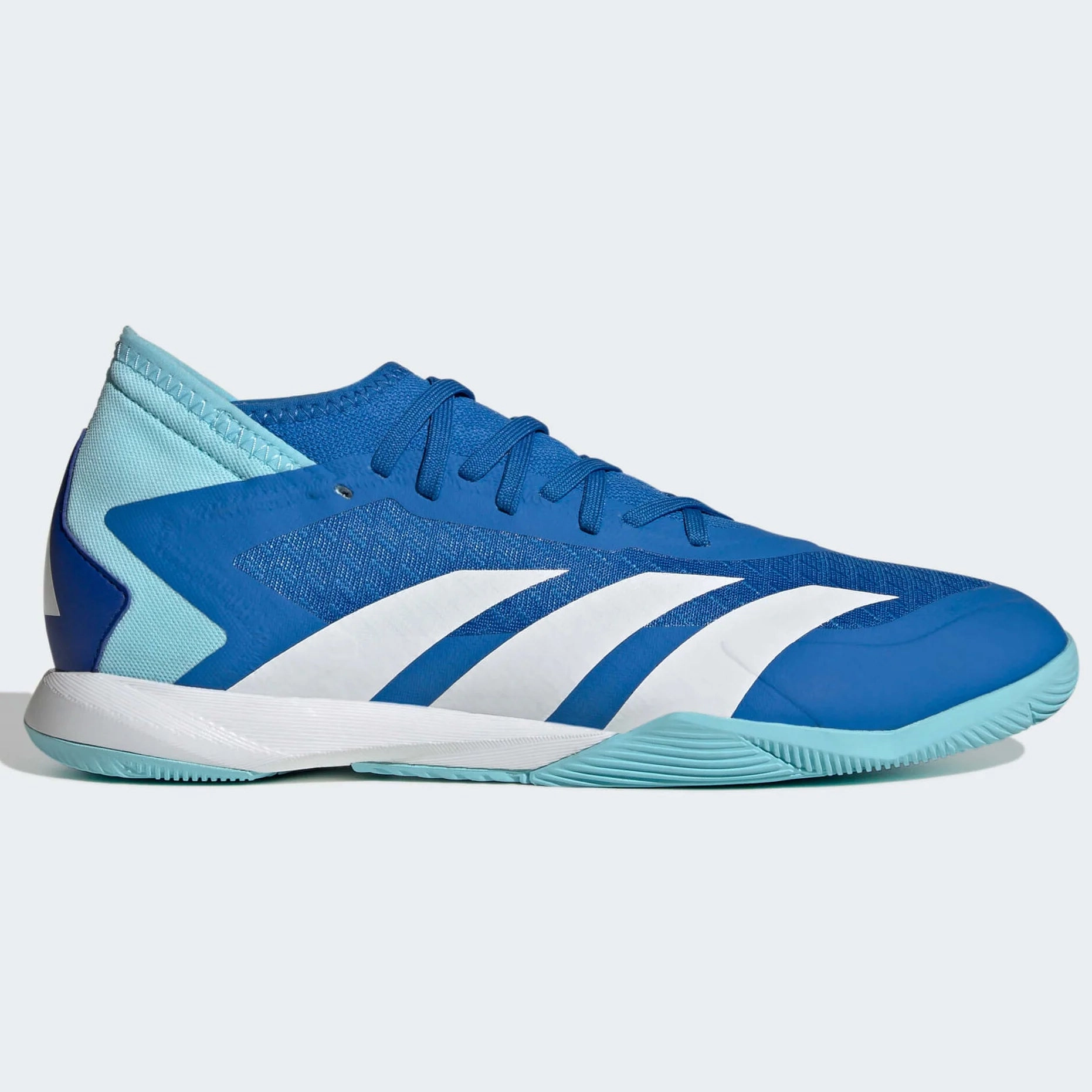 Seamless Feel adidas Predator Accuracy.3 IC Indoor Soccer Shoes - BRoyal/ FTWWhite/ BliBlu