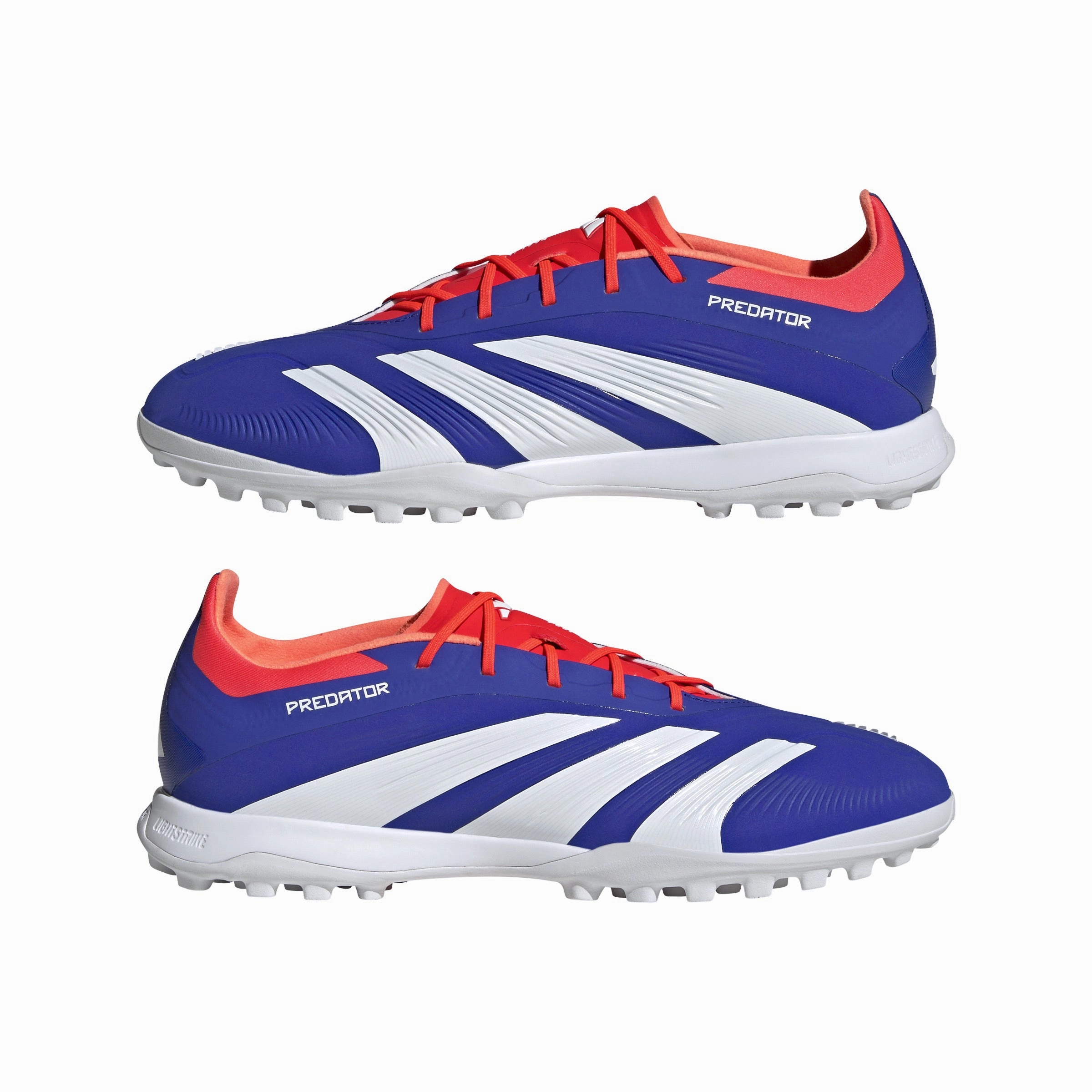 Game Drive adidas Predator Elite TF Turf Soccer Cleat - LucBlu/ FtwWhite/ Solar Red