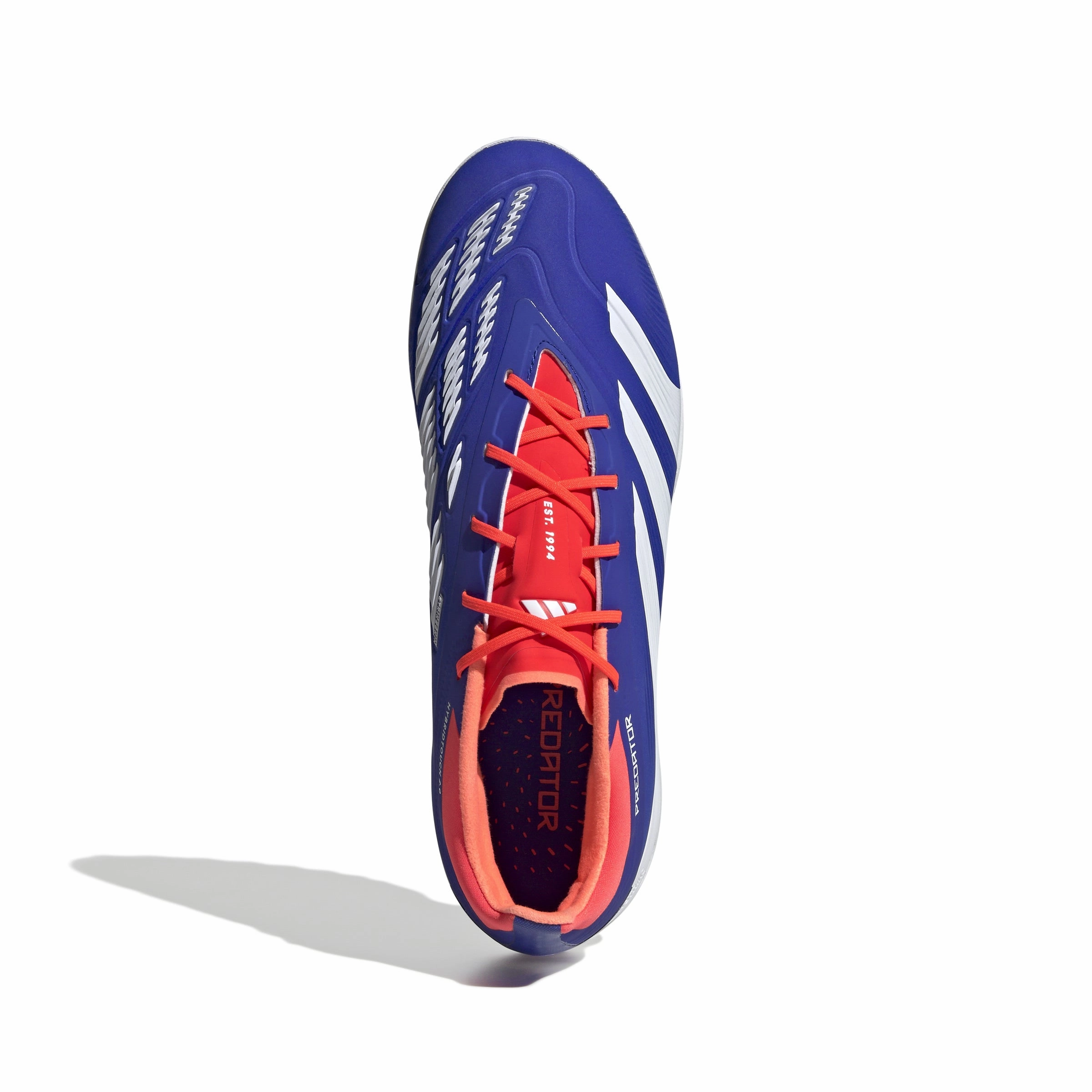 Slide Support adidas Predator Elite TF Turf Soccer Cleat - LucBlu/ FtwWhite/ Solar Red