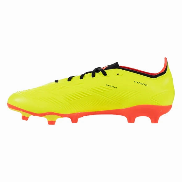 adidas Predator League FG Firm Ground Soccer Shoes - Tesoye/ Solar Red/ CBlack Power Push