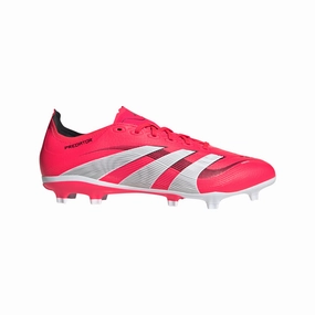 adidas Predator League FG/MG Firm Ground/Multi Ground Soccer Cleats - lucid red/ftwr white/core black Active Flow Ankle Lock