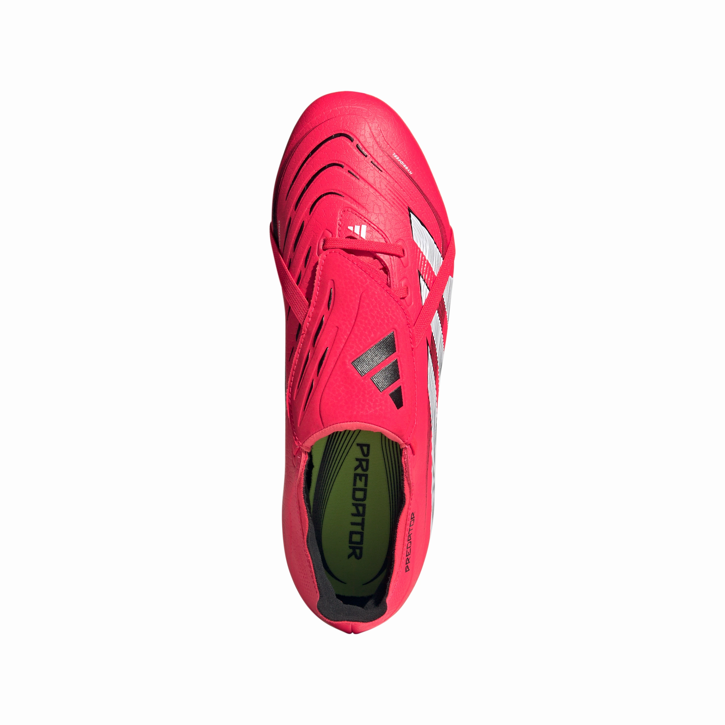 adidas Predator League Fold Tounge FG/MG Soccer Cleat - lucid red/ftwr white/core black Dynamic Speed