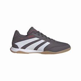 adidas Predator League IN indoor Soccer Shoes - grey strata/ftwr white/lucid red Practice Pair Street Ready
