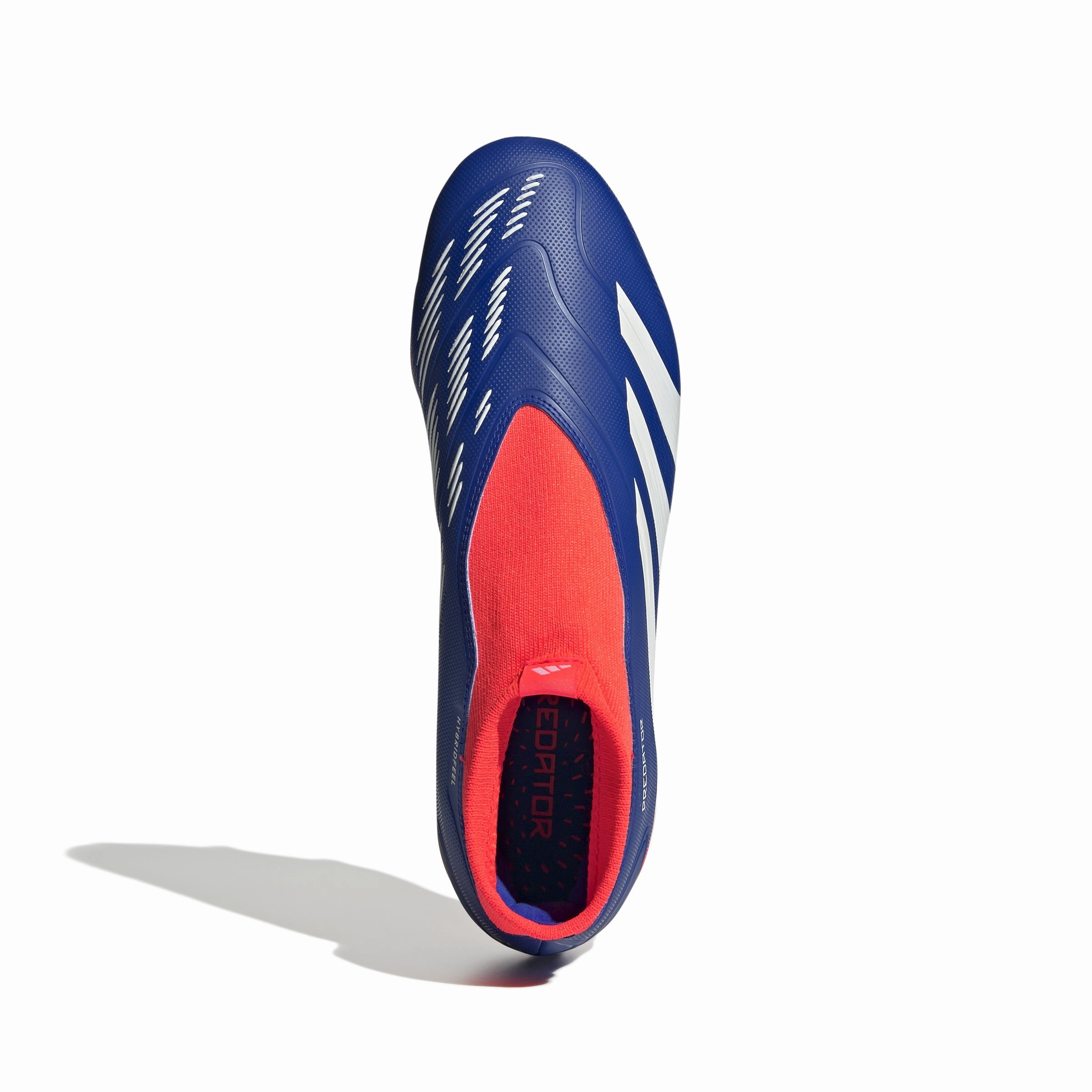 Training Tools Youth Training adidas Predator League LL FG Firm Ground Soccer Cleat - LucBlu/ FtwWhite/ Solar Red