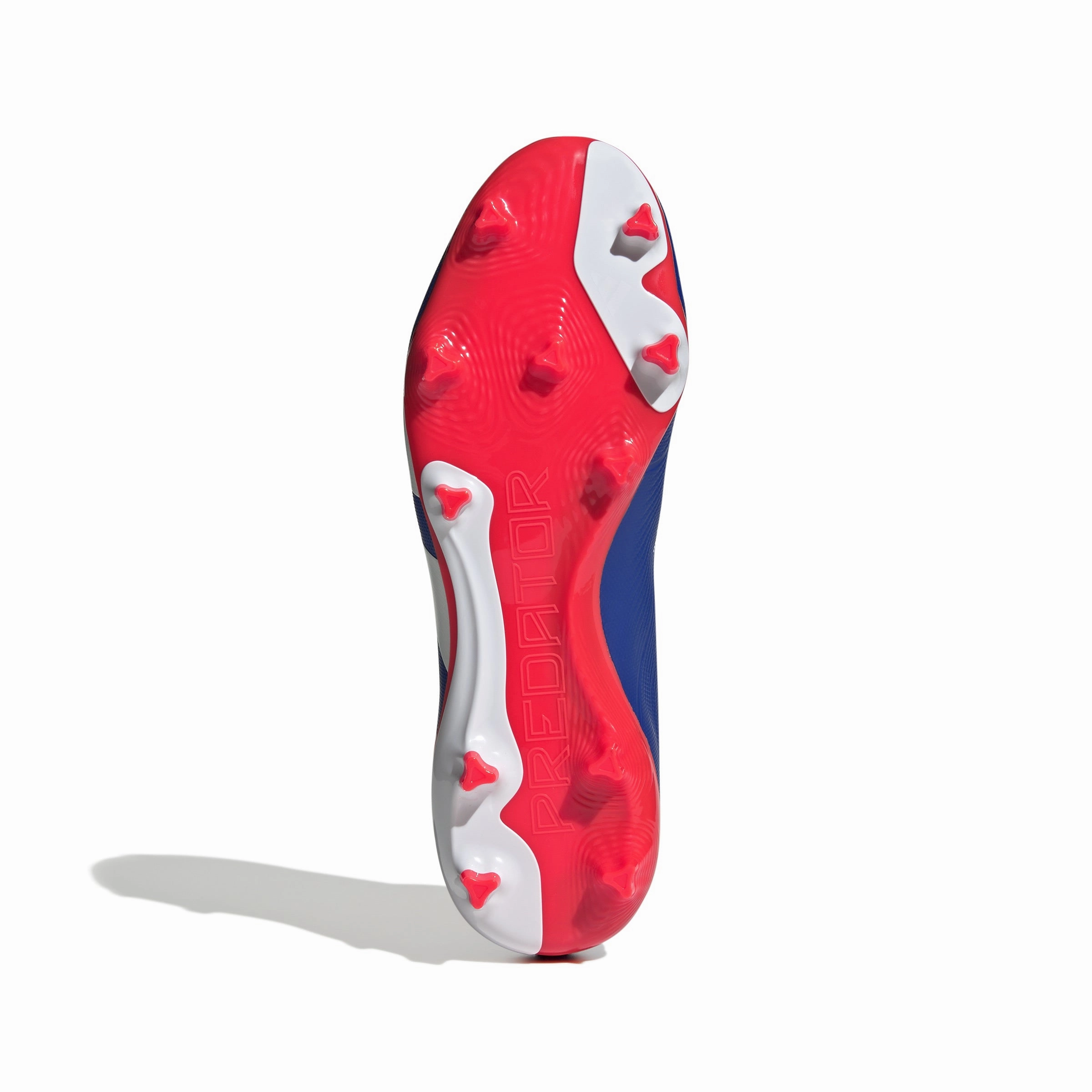 adidas Predator League LL FG Firm Ground Soccer Cleat - LucBlu/ FtwWhite/ Solar Red Foot Path