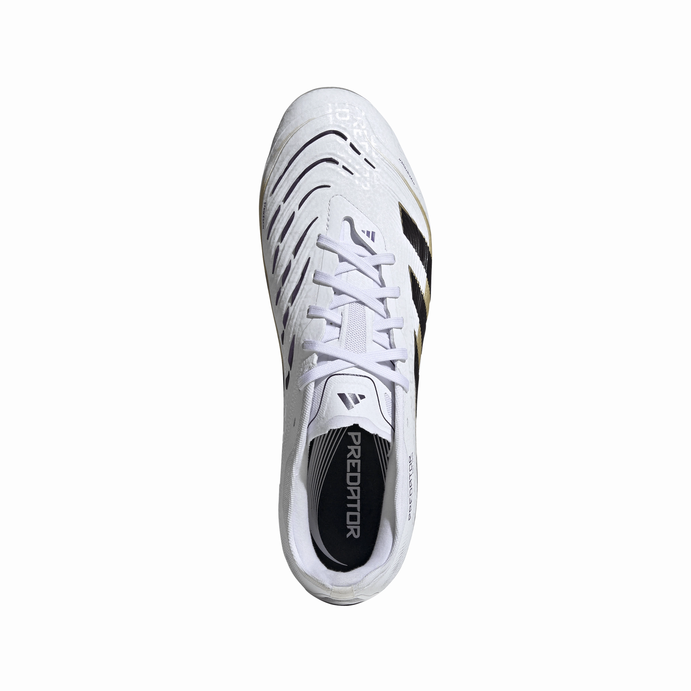 adidas Predator Pro FG Firm Ground - Ftwr/Core Black/Gold Met Stability Core