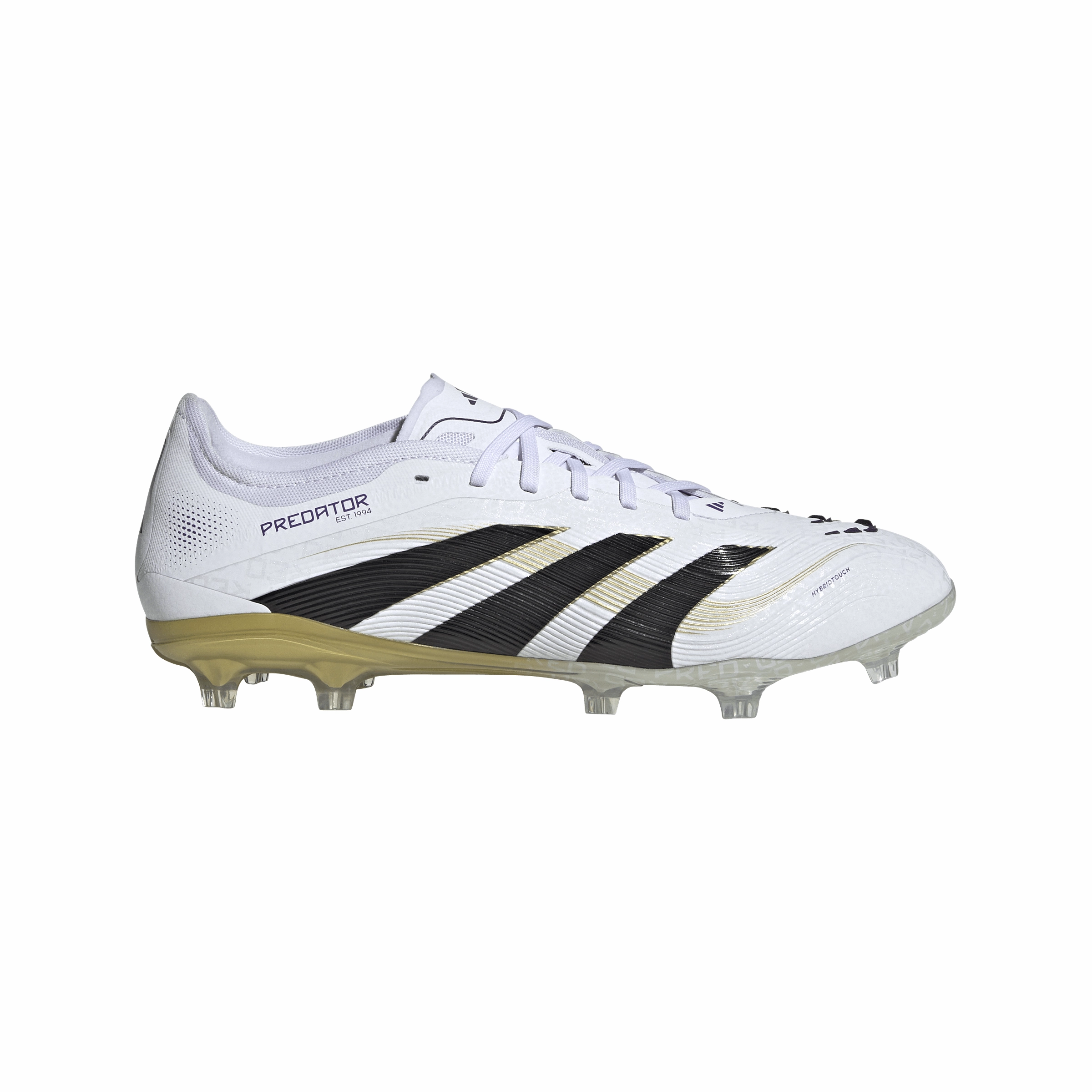 adidas Predator Pro FG Firm Ground - Ftwr/Core Black/Gold Met Agile Core
