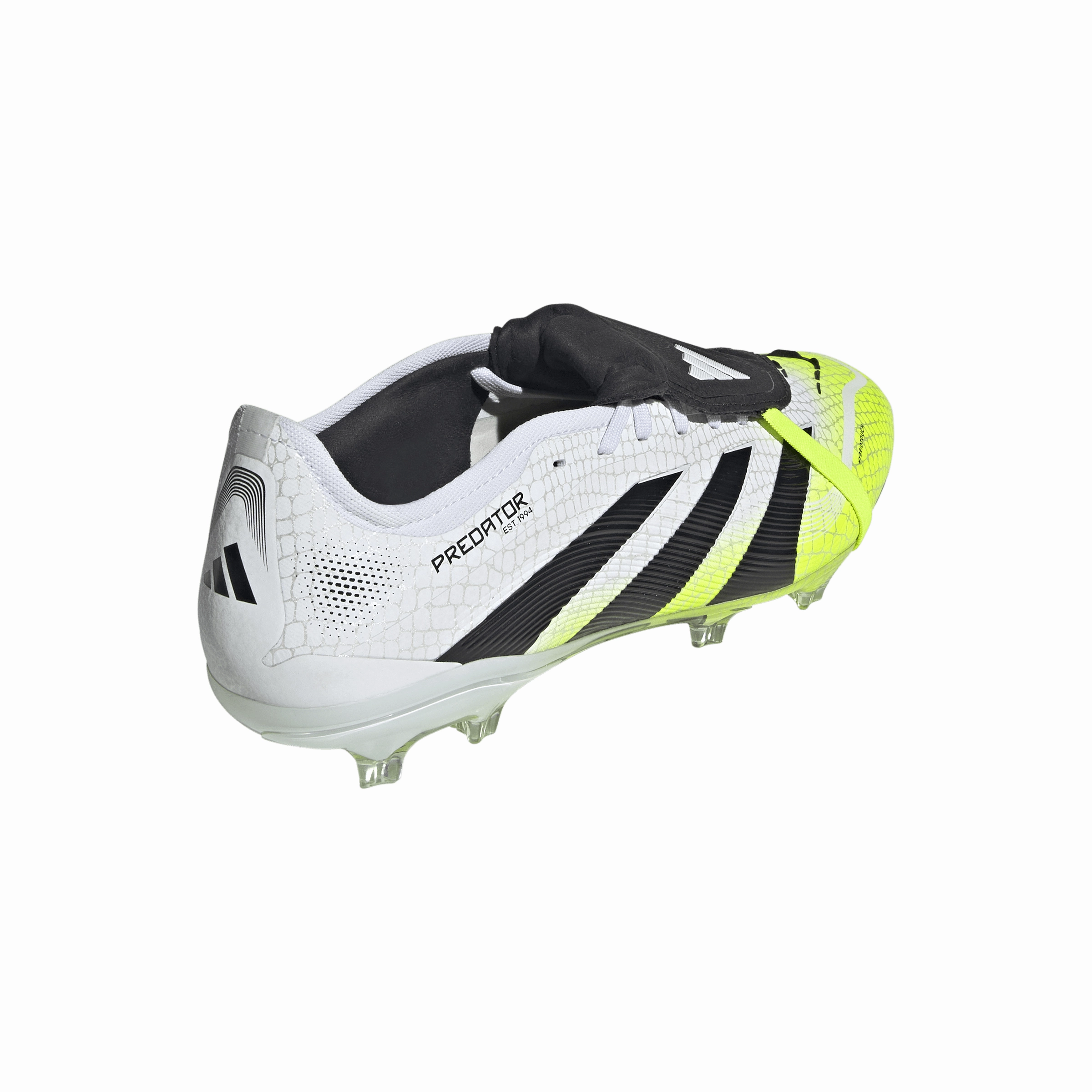 adidas Predator Pro FT FG Firm Ground Soccer Shoes - Ftwr White/ Core Black/ Lucid Lemon Quick Contact