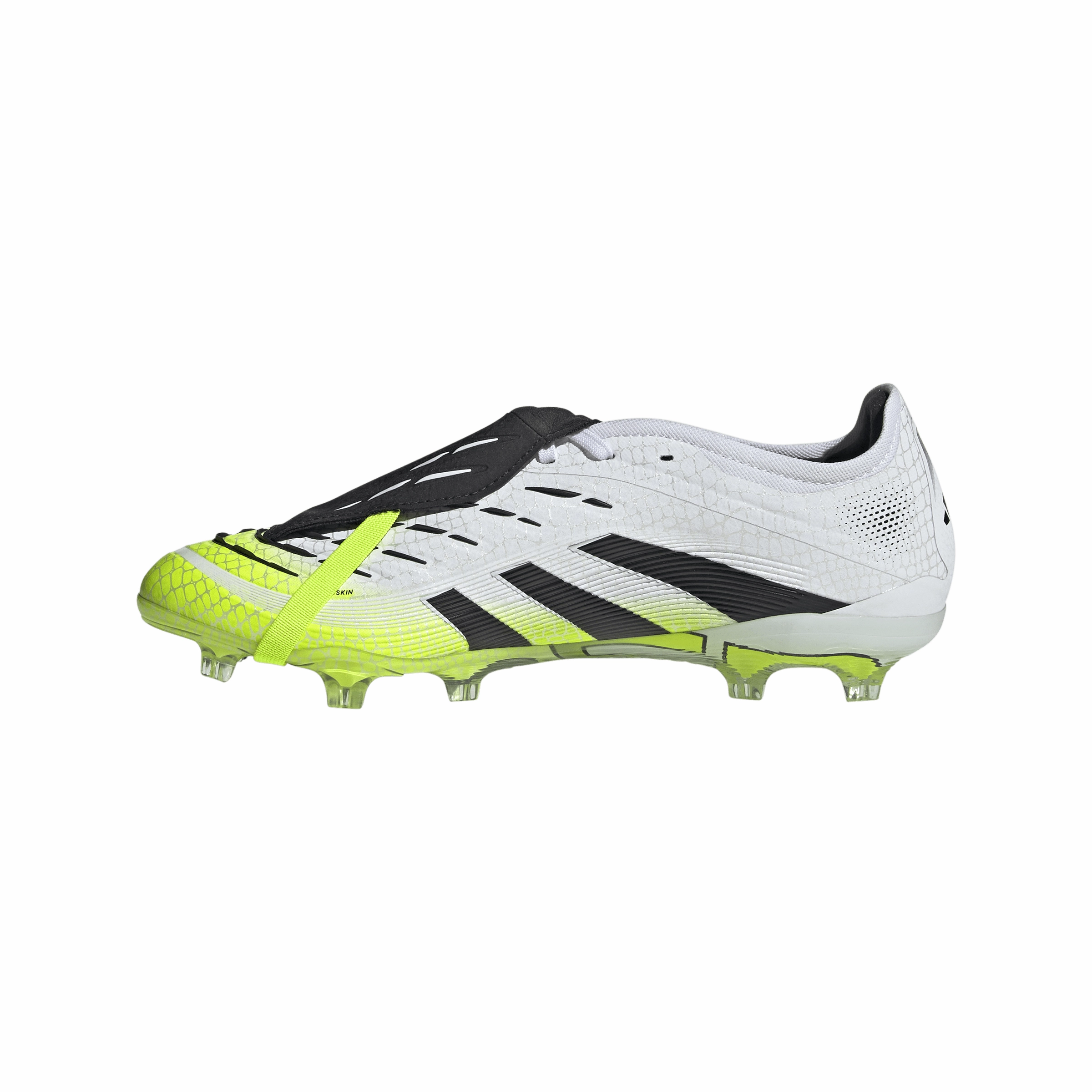 Track Speed adidas Predator Pro FT FG Firm Ground Soccer Shoes - Ftwr White/ Core Black/ Lucid Lemon