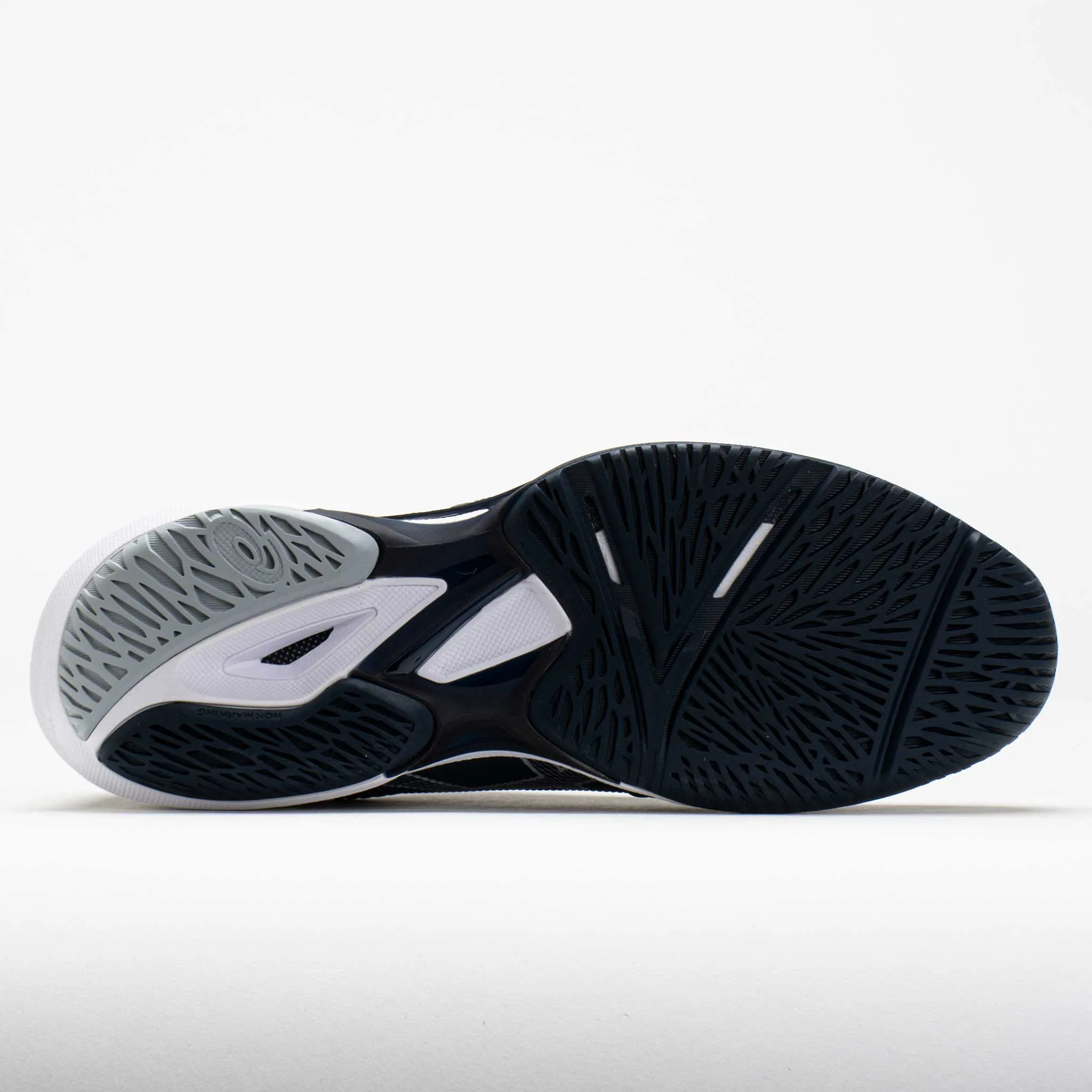 ASICS Solution Speed FF 3 Men's  Blue Expanse/Pure Silver running in a swimming pool area shoes