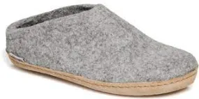 Slip On Grey (Leather) Comfortable ankle support Foam material