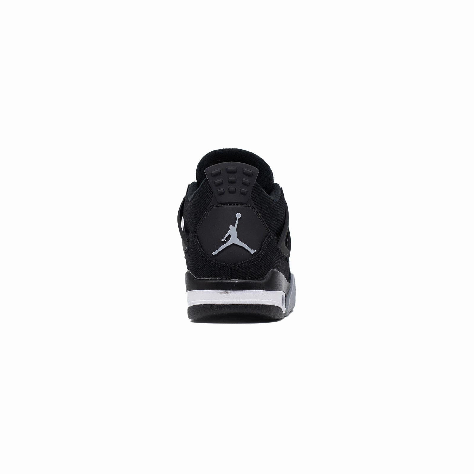 Air Jordan 4 (GS), Black Canvas rubber shoes water - sports running shoes