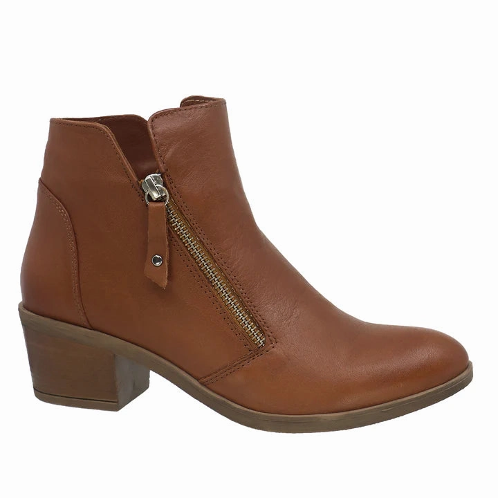 Olivia-01 Tan Zip Fast