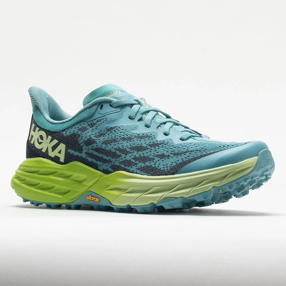 fluorescent - design shoes HOKA Speedgoat 5 Women's  Coastal Shade/Green Glow
