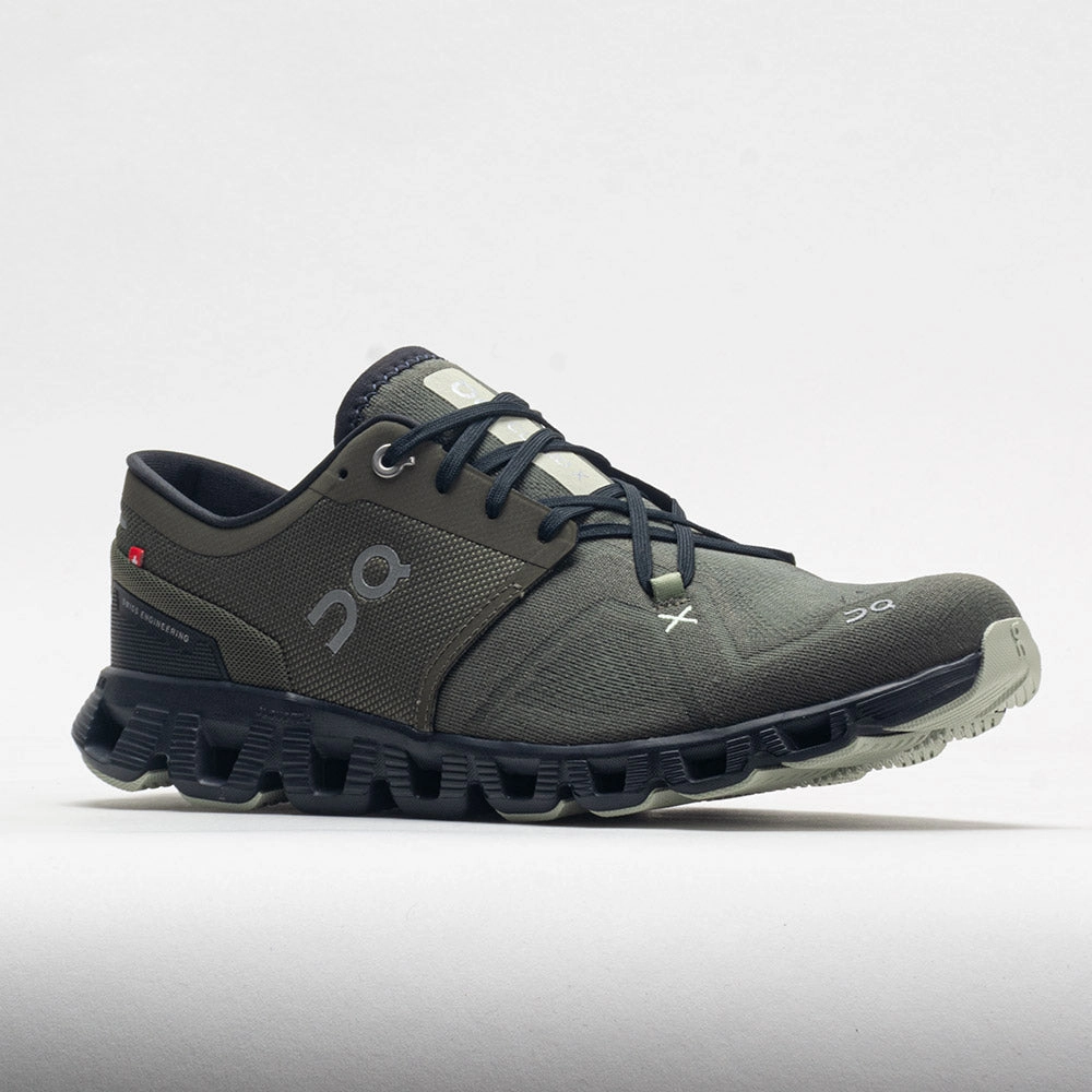 wrinkle - resistant running wear On Cloud X 3 Men's  Olive/Reseda