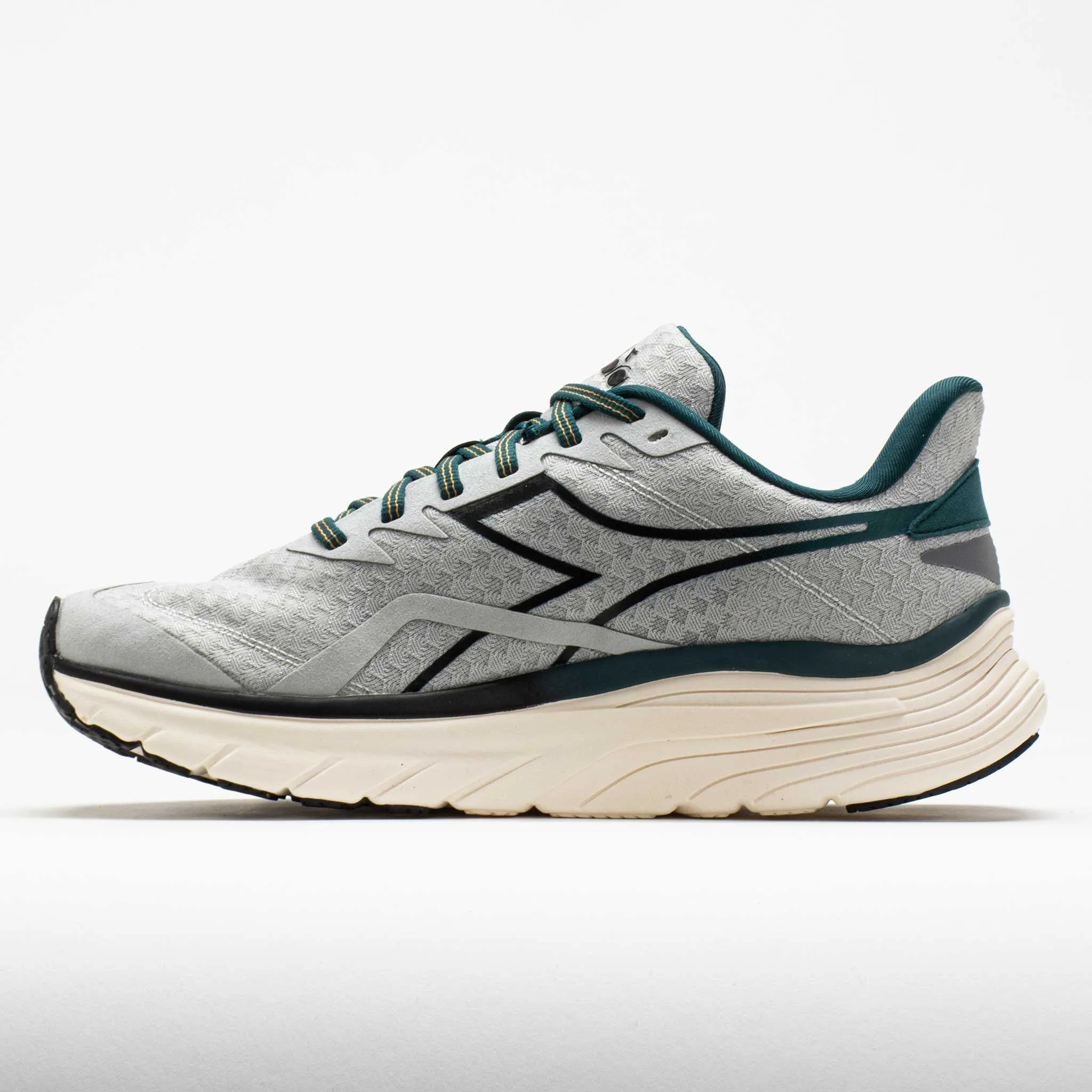 Diadora Equipe Nucleo Men's  Silver/Black/Mediterranea Stable construction