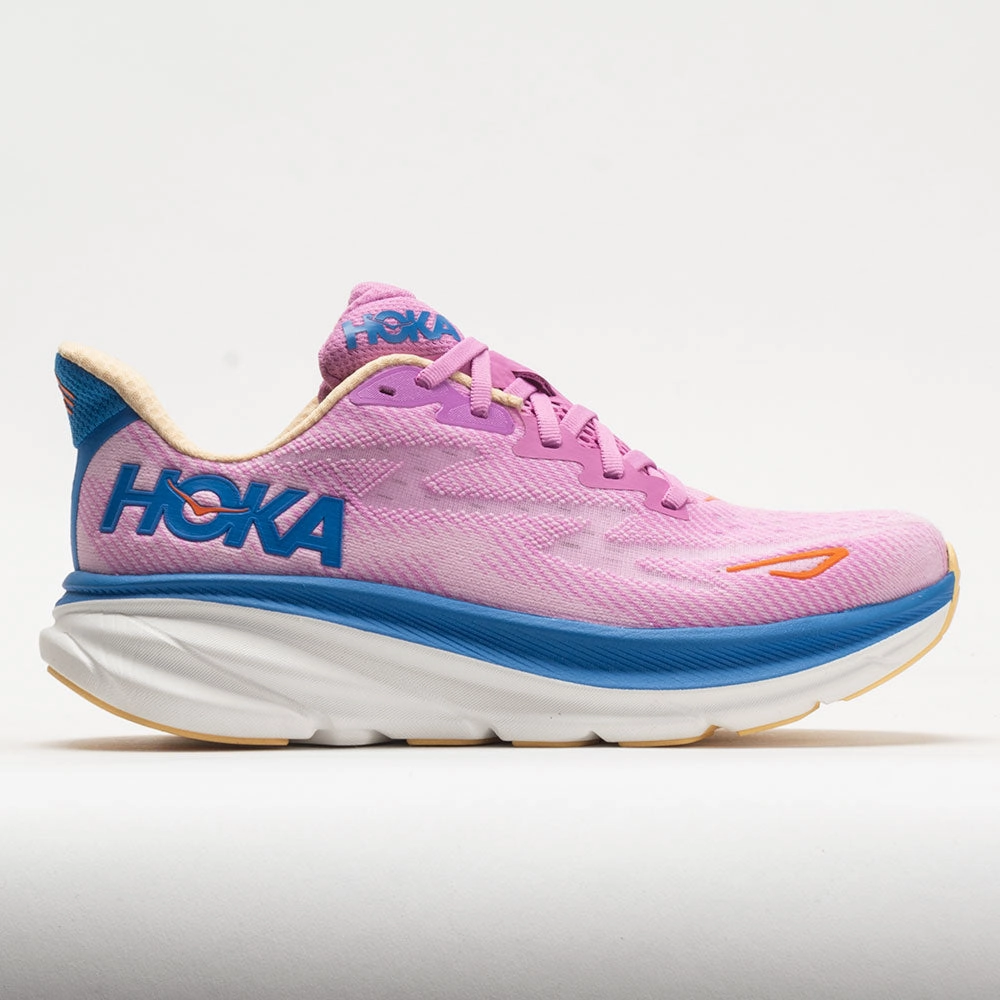 Summer running gear satin - finish - design shoes HOKA Clifton 9 Women's  Cyclamen/Sweet Lilac