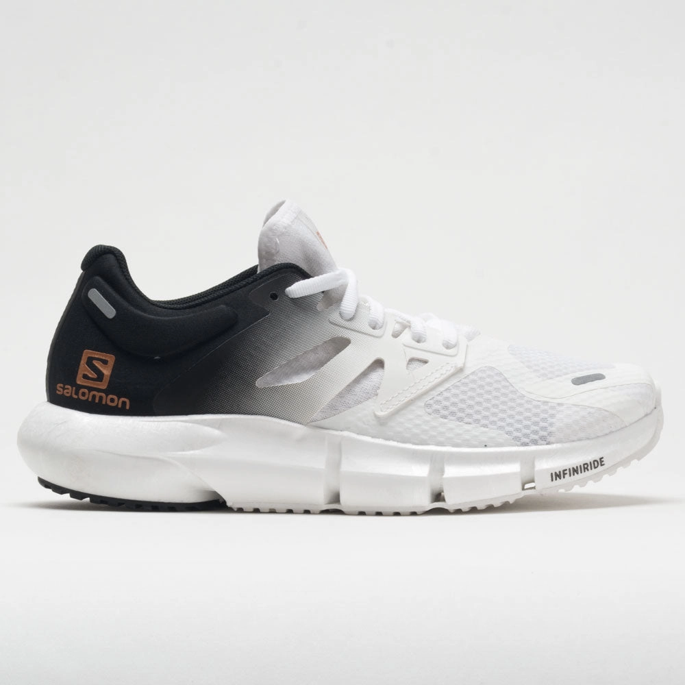 men's sports footwear running in a kelp forest area shoes Salomon Predict 2 Women's  White/Black/White