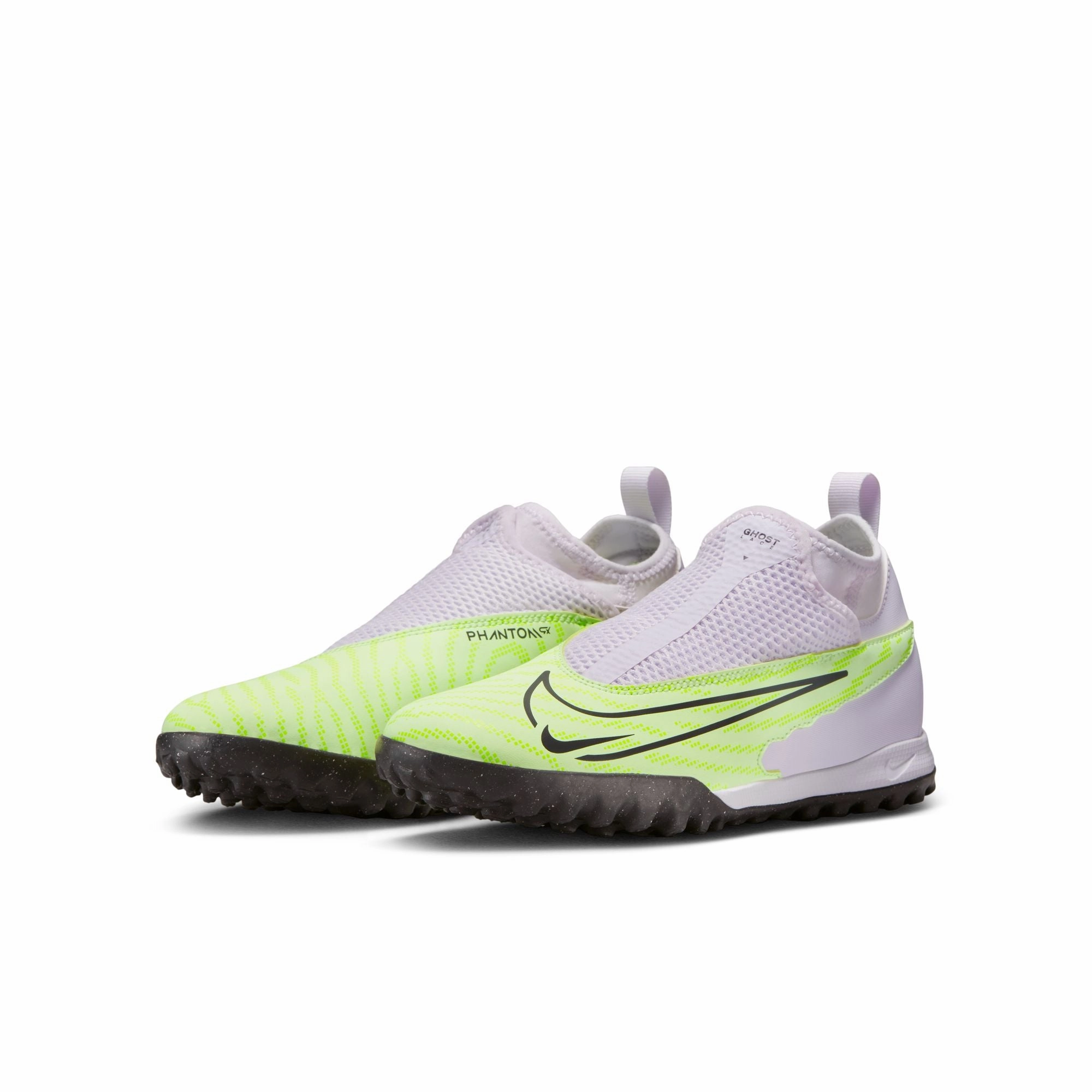 Nike Junior Phantom GX Academy DF TF Turf Shoes-Barely Volt/ Gridiron Zone Control Dry Touch