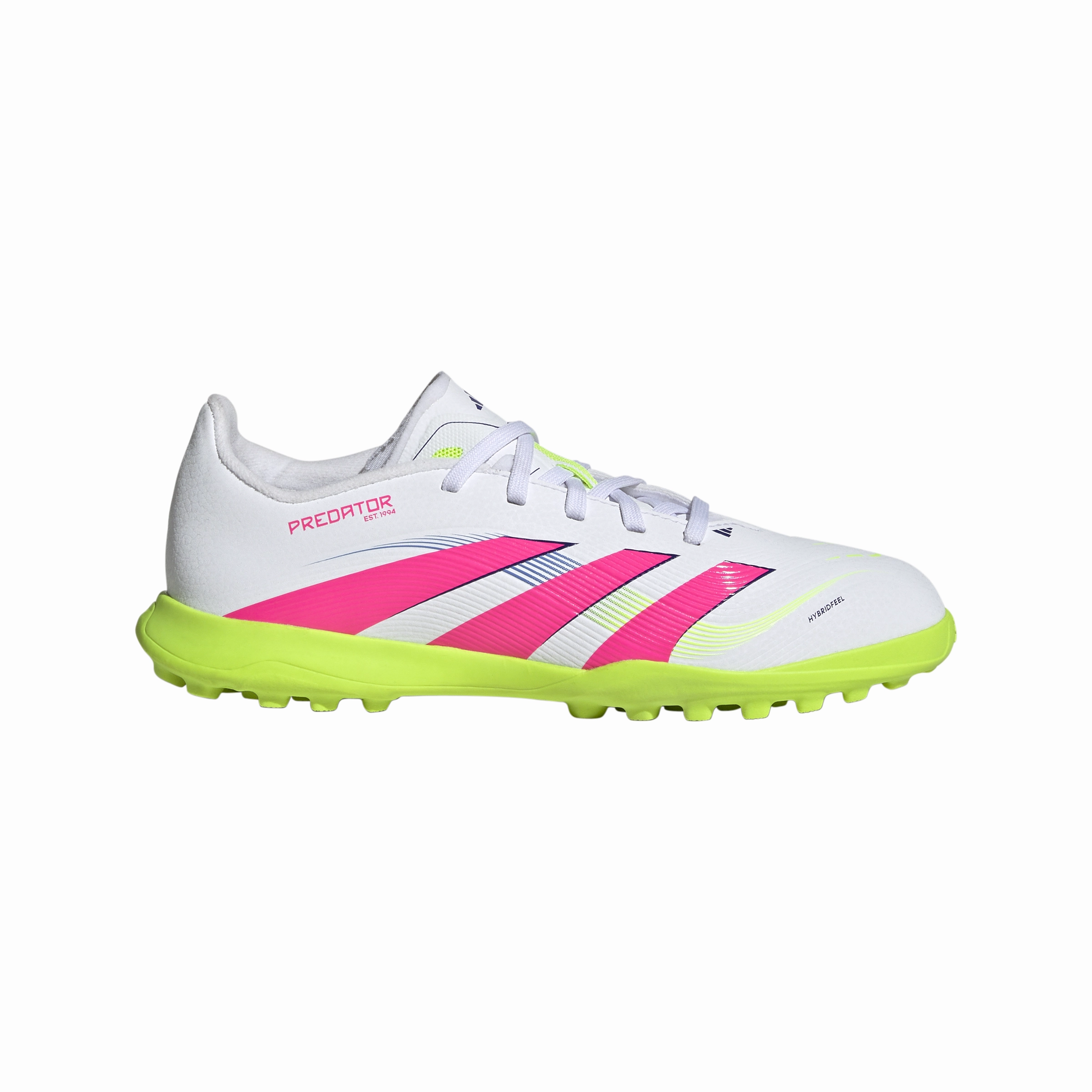 Quick Fit adidas Junior Predator League TF Turf - FTWhite/ LucPink/ Luclem