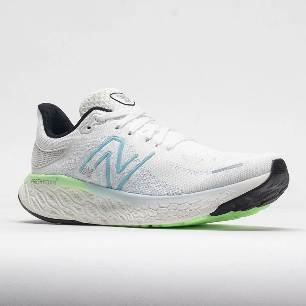 Outdoor activities ensure safety New Balance Fresh Foam X 1080v12 Women's  White/Bleach Blue/Green Aura