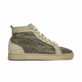 Comfort Adjust Christian Louboutin 'Louis Strass' Sneakers - Men's 41