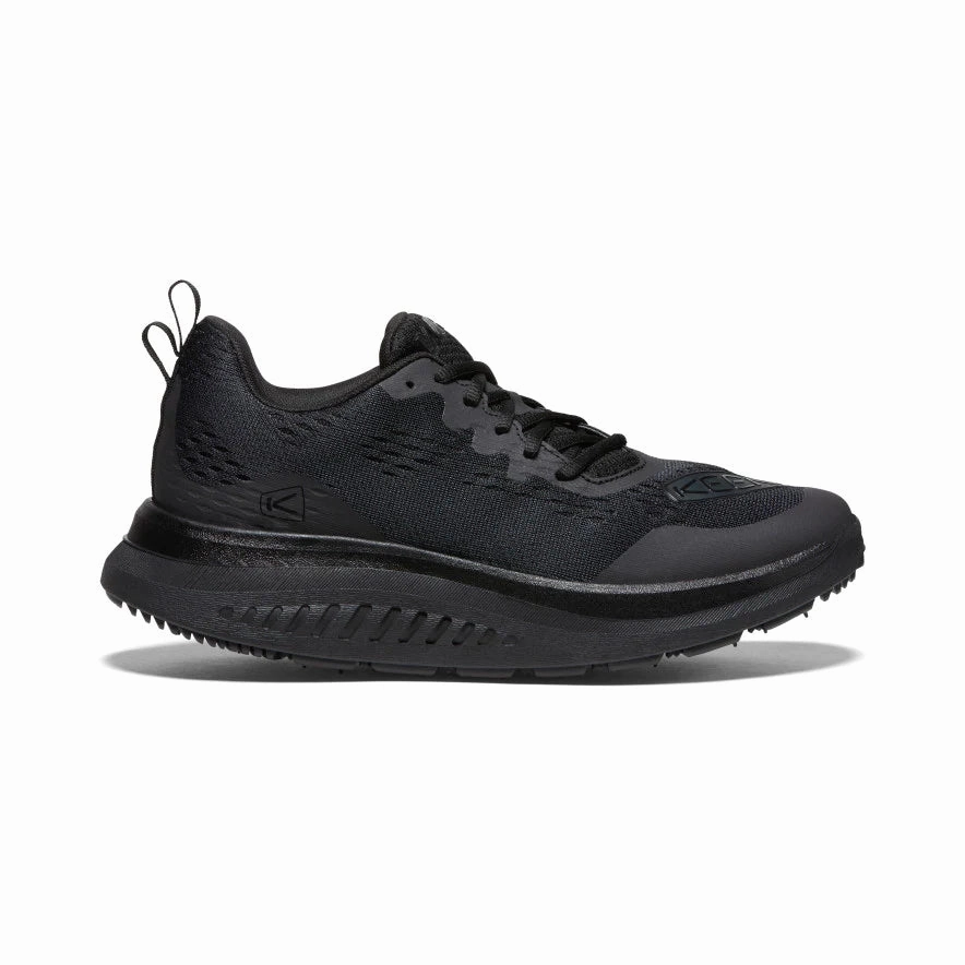 Women's WK400 Walking Shoe Triple Black Fast Wear