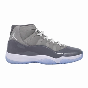leather - upper - quality - luxury shoes Air Jordan 11, Cool Grey (2021)