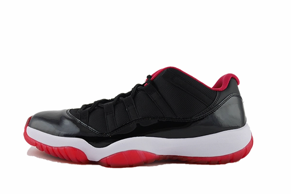 running in well - maintained tracks shoes athlete - endorsed Air Jordan 11 Low "Bred"