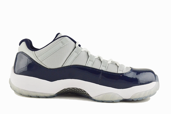 fabric insole shoes Air Jordan 11 Low "Georgetown"