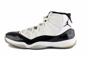 running on dirt roads running on a gravel road Air Jordan 11 "Concord"