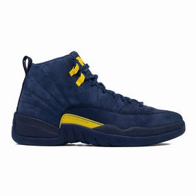 Air Jordan 12, Michigan running in a lava field area shoes Wide
