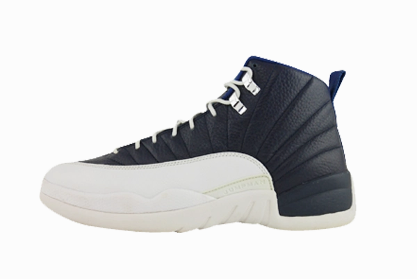 running in a salt flat area shoes Knit Material Air Jordan 12 "Obsidian"