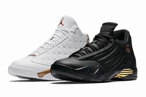 running in a ski lift area shoes Air Jordan 13/14 DMP