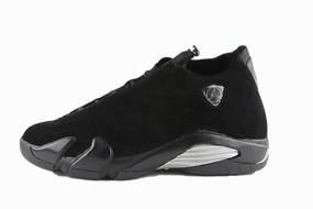 Air Jordan 14 "Black Suede" Seamless SAMPLE mid - foot - strike shoes