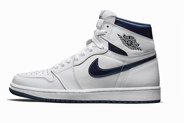 opera - themed running option mid - top Air Jordan 1 HI OG "Midnight Navy"
